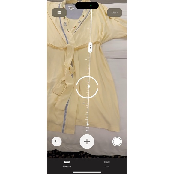 Charter Club Intimates L Robe Easter Spring Yellow Carrot Bunny Embroidered Wrap - Picture 10 of 10